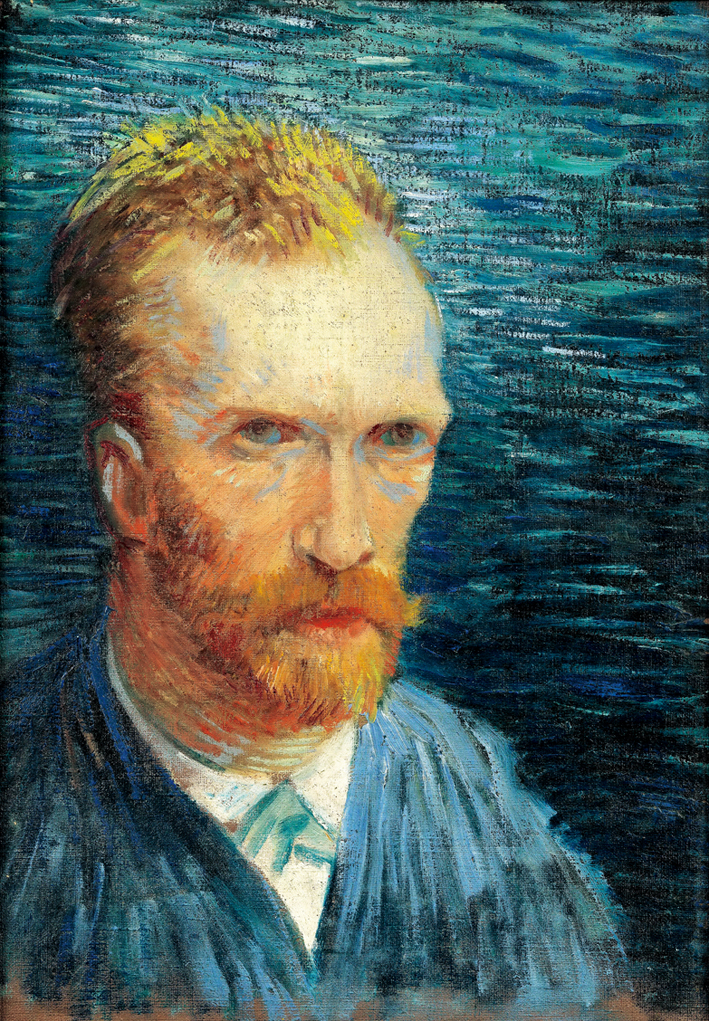  文森特·威廉·梵高  Vincent Willen Van Gogh —— 自画像 (10)